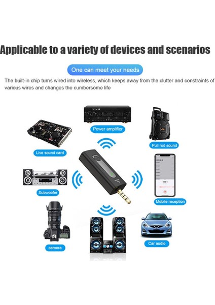 Kablosuz Çift Yaka Vlog Mikrofonu (3.5mm - Çok Yönlü Kondenser Mikrofon Cep Telefon - Müzikseti - Seslendirme Anfi)