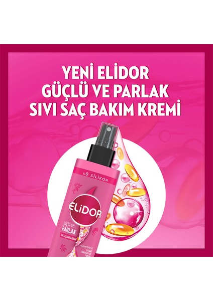 Superblend Sıvı Saç Bakım Kremi Güçlü Ve Parlak E Vitamini Makademya Yağı Kolajen 200 ml