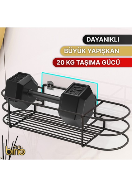 Banyo Aksesuarları Banyo Düzenleyici Yapışkanlı Saç Kurutma Makinesi Fön Makinesi Organizer Raf