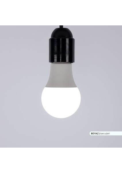 9W LED Ampul 6500K Beyaz Işık E27 6'lı Eko Paket