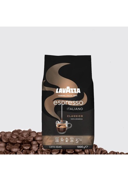 Espresso Italiano Classıco Kavrulmuş Çekirdek Kahve 1 kg