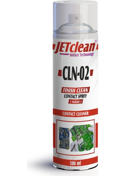 Jet Clean Cln-02 500 ml Kontak Yağsız Sprey