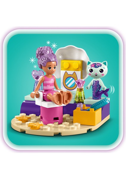 LEGO® Gabby ve Süslü Kedi’nin Gemisi ve Spa 10786 - 4 Yaş ve Üzeri Çocuklar için Tekne ve Güzellik Salonu İçeren Yaratıcı Oyuncak Yapım Seti (88 Parça)