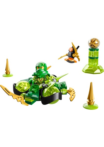 Ninjago Lloyd'un Ejderha Gücü Spinjitzu Dönüşü 71779 - 6 Yaş ve Üzeri Çocuklar İçin Lloyd Minifigür İçeren Yaratıcı Oyuncak Yapım Seti (56 Parça)