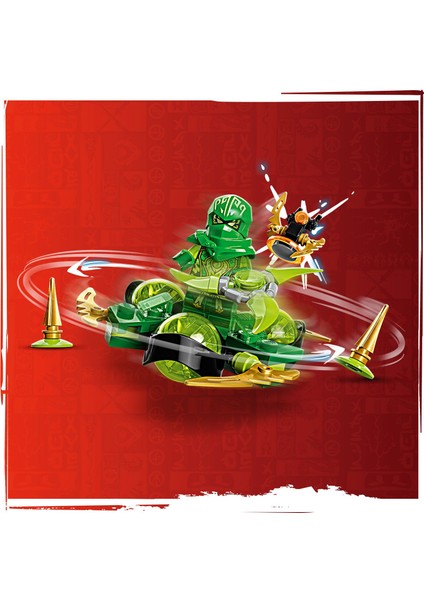 Ninjago Lloyd'un Ejderha Gücü Spinjitzu Dönüşü 71779 - 6 Yaş ve Üzeri Çocuklar İçin Lloyd Minifigür İçeren Yaratıcı Oyuncak Yapım Seti (56 Parça)