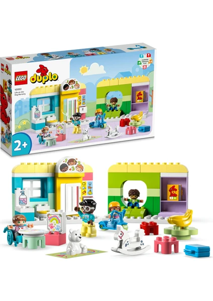 LEGO® DUPLO® Kasabası Kreşte Hayat 10992 - 2 Yaş ve Üzeri Çocuklar Için 4 Adet Minifigür Içeren Eğitici Oyuncak Yapım Seti (67 Parça)