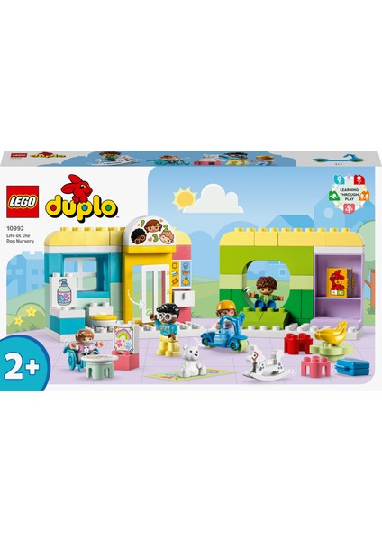 Duplo® Kasabası Kreşte Hayat 10992 - 2 Yaş ve Üzeri Çocuklar Için 4 Adet Minifigür Içeren Eğitici Oyuncak Yapım Seti (67 Parça)