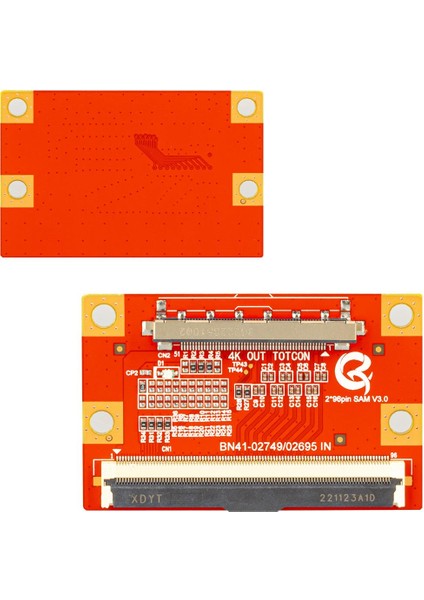 96 Pın- 51 Pın Samsung Q T-Con Flexı Çevirici Board