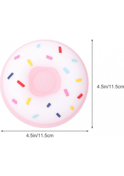 Bebek Gece Lambas?, Karikatür Donut Silikon USB ?arjl? Gece Lambas?, ?ocuklar I?in Ta??nabilir Gece Emzirme, Anaokulu Lambas?, Pembe (Yurt Dışından)