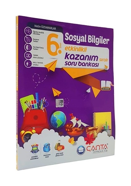 6.Sınıf Sosyal Bilgiler Etkinlikli Kazanım Sıralı Soru Bankası Yeni