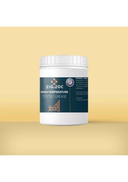 Zıg&zoc Yüksek Devir ve Yüksek Sıcaklık Tekstil Gresi 100 gr