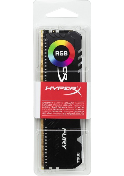 Kıngston Hyperx Fury Beast Rgb 32GB Ddr4 3200MHZ KF432C16BBA/32 Pc Ram