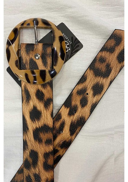 Bym 9051 Leopar Desen Kemer Leopar