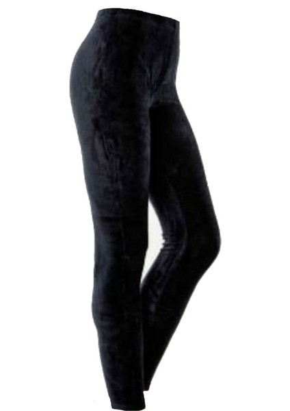 Antrasit Kadın Cepli Fitilli Kadife Tayt EDY102 fiyatları