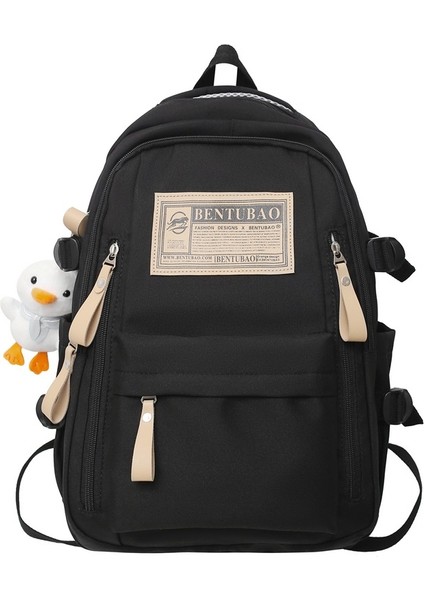 Yeni Stil Üniversite Öğrencileri Basit Seyahat Bilgisayar Sırt Çantası Lise Ortaokul Öğrencileri Büyük Kapasiteli Okul Çantası (Yurt Dışından)