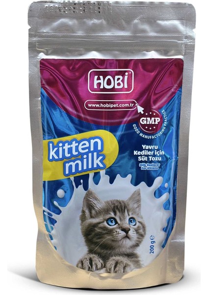 Kitten Milk Yavru Kediler Için Süt Tozu 200GR