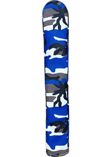Golf Headcover Case Tutucu Swing Trainer Dayanıklı Golf Hizalama Çubukları Mavi Kapak (Yurt Dışından)