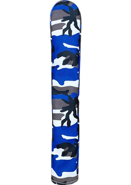 Golf Headcover Case Tutucu Swing Trainer Dayanıklı Golf Hizalama Çubukları Mavi Kapak (Yurt Dışından)