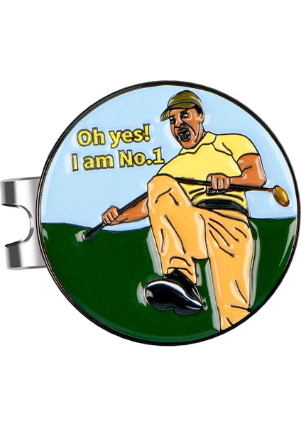 Golf Marker Şapka 25MM Taklit Vizör Golfğı Stili B (Yurt Dışından)