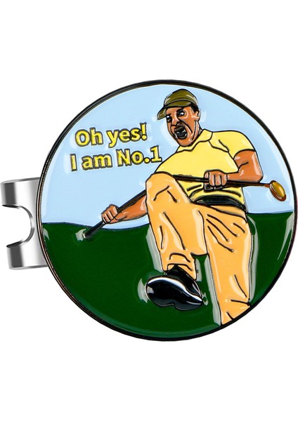 Golf Marker Şapka 25MM Taklit Vizör Golfğı Stili B (Yurt Dışından)