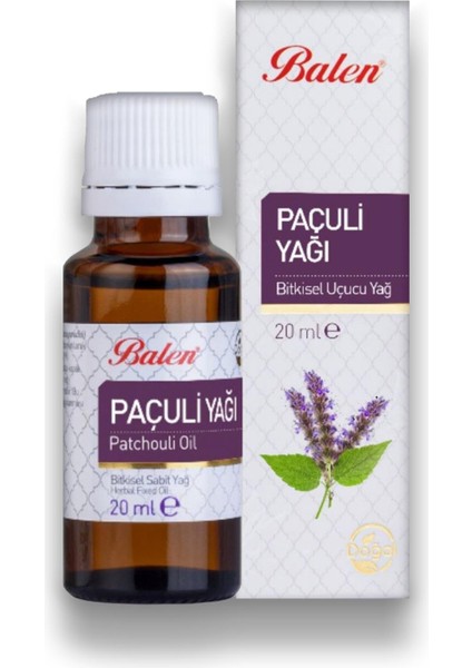 Paçuli Yağı 20 ml x 3 Adet