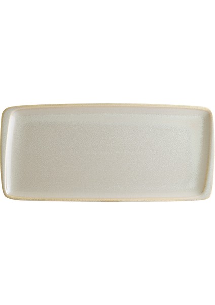 Sand Moove 35 cm 2li Dikdörtgen Tabak Seti Bej