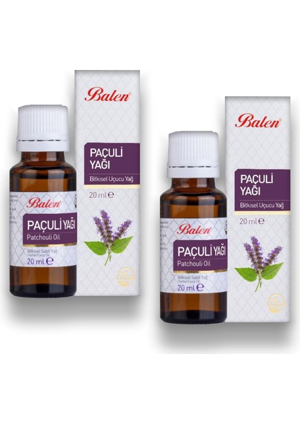 Paçuli Yağı 20 ml x 2 Adet