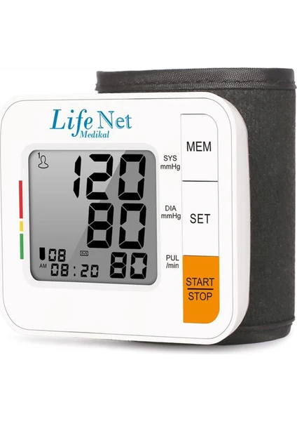 Life Net Medikal Elektronik Bilekten Tansiyon Alet WBP205