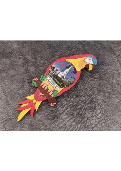 Magnet Papağan Kuş Hayvan Buzdolabı Süsü Ahşap Magnet Mıknatıslı Hediyelik Eşya fiyatları
