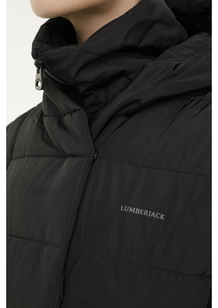 W-SN36 Karına Coat 2pr Siyah Kadın Uzun Kaban fırsatları