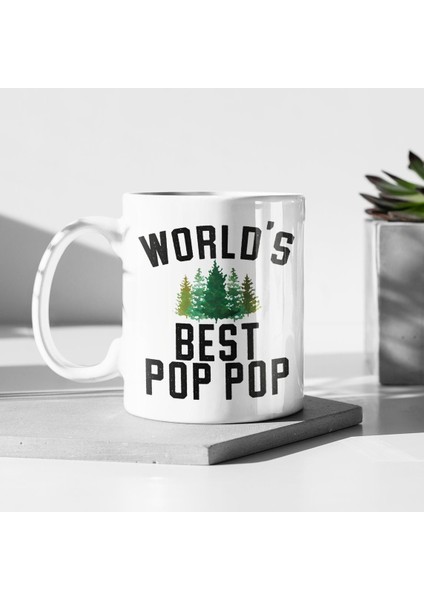 Pop Pop Tasarmlı Hediye, Ingilizce Pop Pop Noel Hediyesi,pop Pop Doğum Günü,pop Pop Kahve Kupası fiyatları
