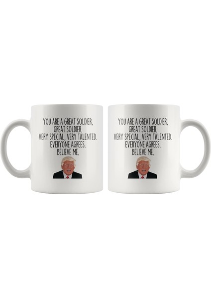 Alınabilecek Komik Asker Hediyesi, Ingilizce Asker Trump Kupa, Asker Için Hediye fiyatları