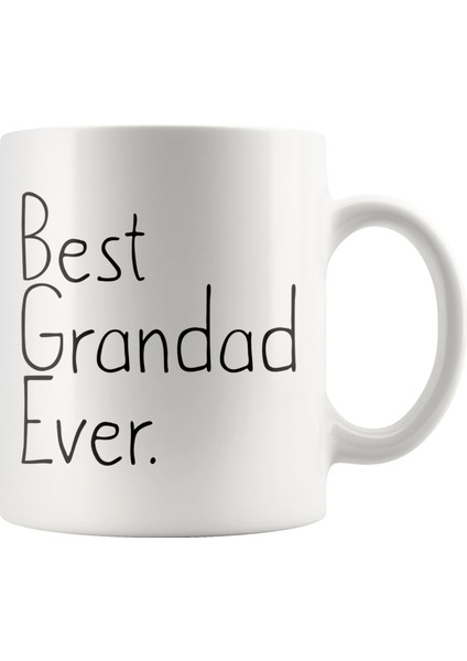 Büyükbaba Hediyesi, Büyükbaba Kupası, Büyükbaba Kahve Bardağı,ingilizce Trump Baskılı Kupa