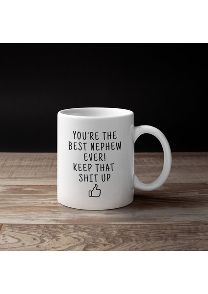 En Iyi Yeğen Kupası, Yeğenler Için Kupa, Komik Yeğen Kupası Yeğen Dpğum Günü Hediyesi Ingilizce Kupa