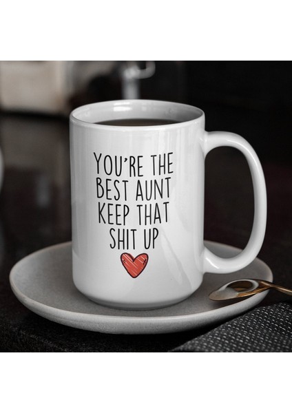 Teyze Için Hediye, Ingilizce Teyze Hediyeleri, Komik Teyze Hediyeleri, Teyze Kupa, Teyze Kahve Kupa modelleri