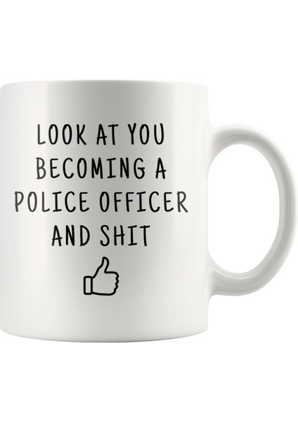 Yeni Polis Memuru, Ingilizce Polis Mezuniyeti, Yeni Polis Hediyesi, Ingilizce Kupa