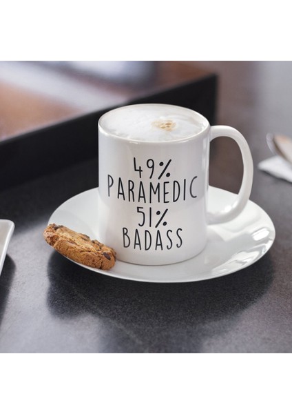 Ingilizce Paramedik Kupa Bardak, Paramedik Noel Hediyesi, Paramedik Kahve Kupası, Paramedik Fincan