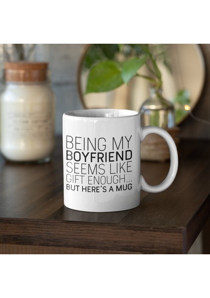 Erkek Arkadaş Kupası , Erkek Arkadaşa Kahve Bardağı , Sevgili Hediyesi, Ingilizce Kupa