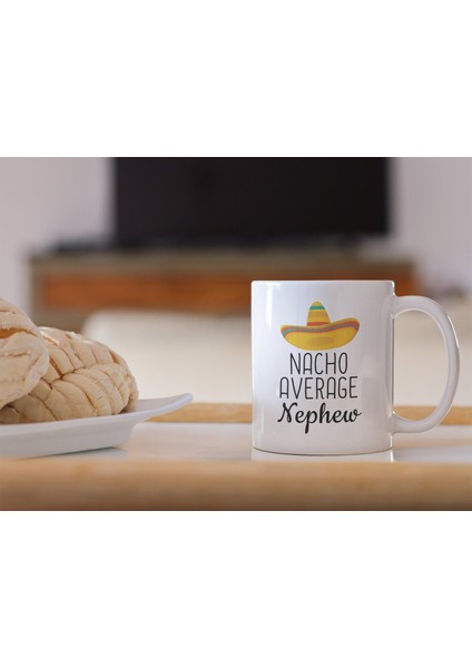 Yeğen Kupası, Yeğenler Için Kupa, Komik Yeğen Kupası, Ingilizce Yeğen Kahve Bardağı