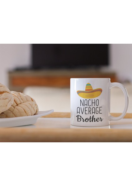 Kardeş Hediyeleri, Komik Kardeş Hediyesi, Erkek Kardeş Kupası, Ingilizce Kardeş Kahve Kupası