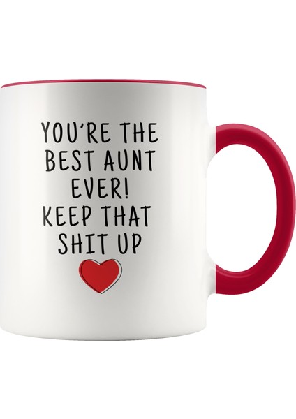 Teyze Hediyeleri, Komik Teyze Hediyesi, Ingilizce Kişiye Özel Teyze Kupası, Teyze Kahve Kupası fiyatları