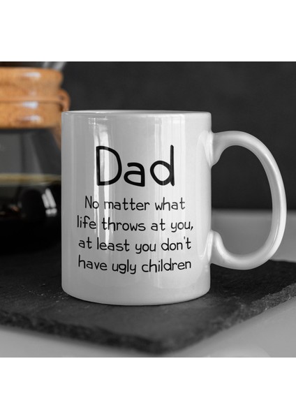 Baba Kupa Hediyeleri, Ingilizce Baba Için Yılbaşı Hediyeleri, Doğum Günü, Baba Için Kupa Bardak