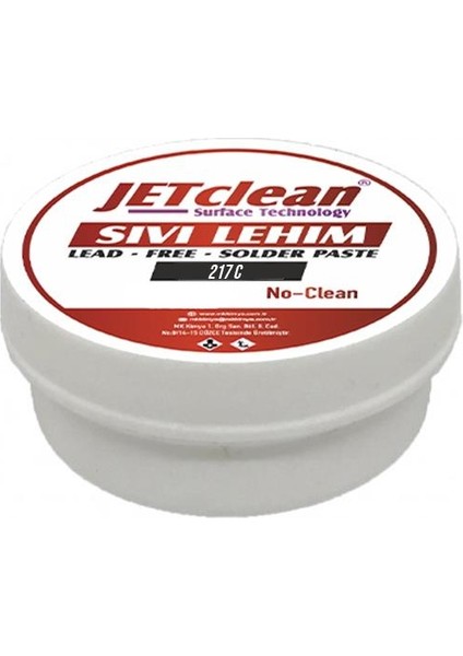 JETCLEAN 50 GR 217C KREM LEHİM