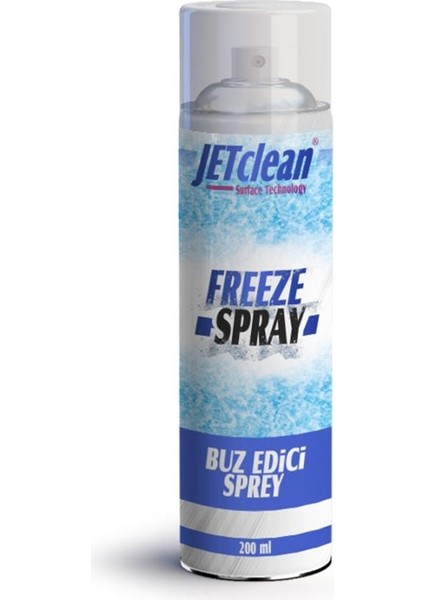 JETCLEAN 200 ML KISA DEVRE BULUCU BUZ SPREY