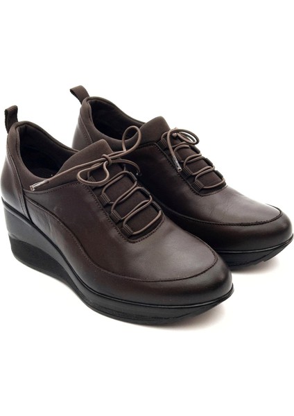 2111510K Kadın Deri Dolgu Topuk Streç Günlük Ayakkabı fiyatları