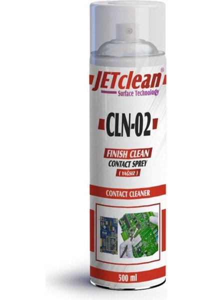 JETCLEAN CLN-02 500 ML KONTAK YAĞSIZ SPREY