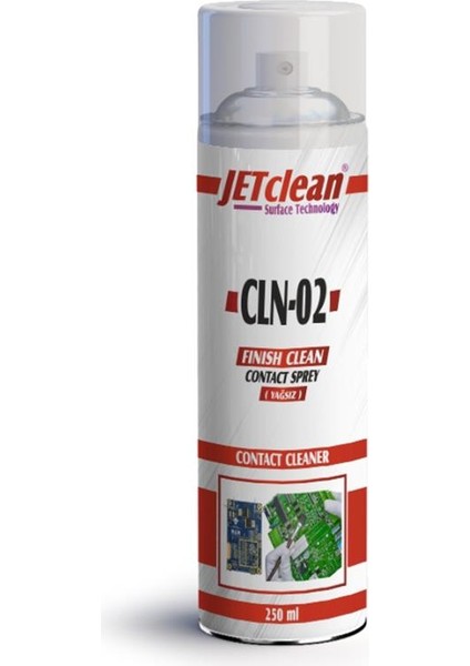 JETCLEAN CLN-02 250 ML KONTAK YAĞSIZ SPREY