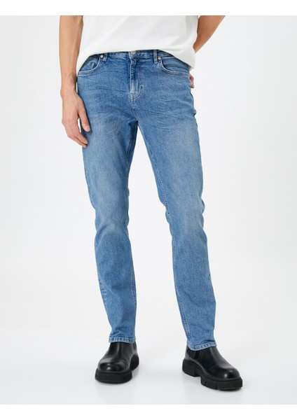 Slim Fit Kot Pantolon - Brad Jean modelleri