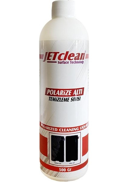 Jet Clean JETCLEAN 500 GR POLARİZE YAPIŞKAN TEMİZLEME SIVISI