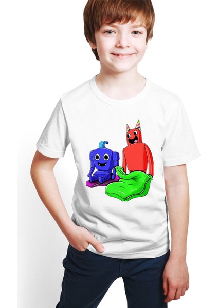 Garten Of Banban Baskılı Unisex Çocuk Tişört H07